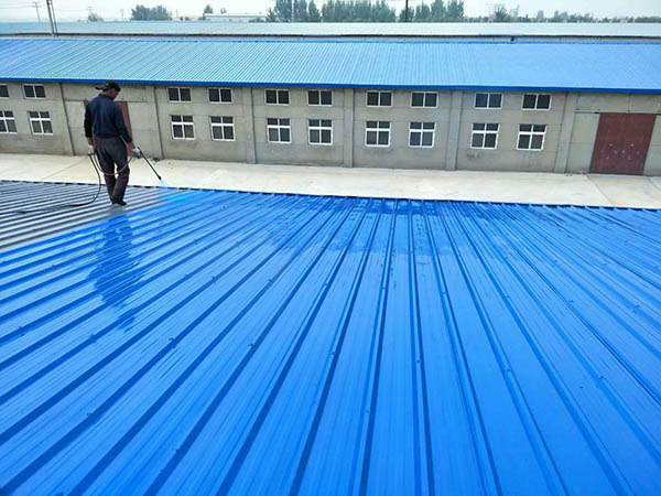 白塔 彩钢瓦喷漆翻新工业厂房、仓库